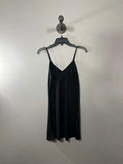 Coach Black Mini Slip Dress