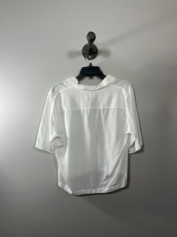 Wilfred White Button-Up Tee