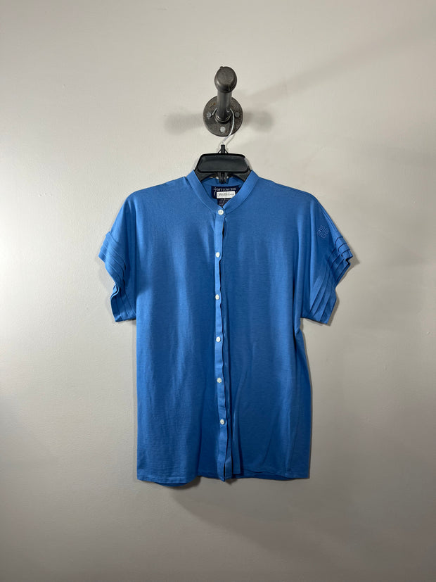 Saks Fifth Ave Blue Button-Up