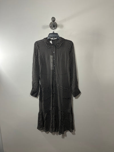 Coach Sheer Polka Dot Maxi