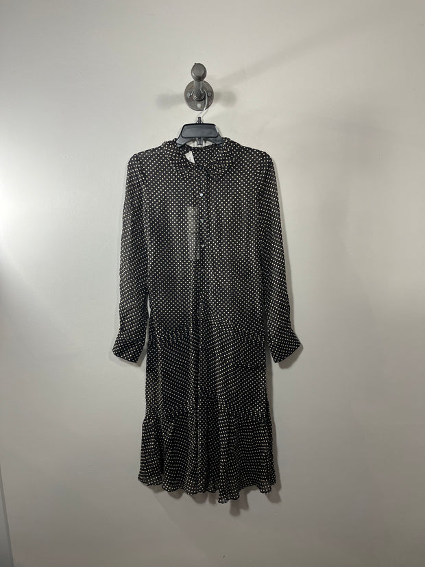 Coach Sheer Polka Dot Maxi