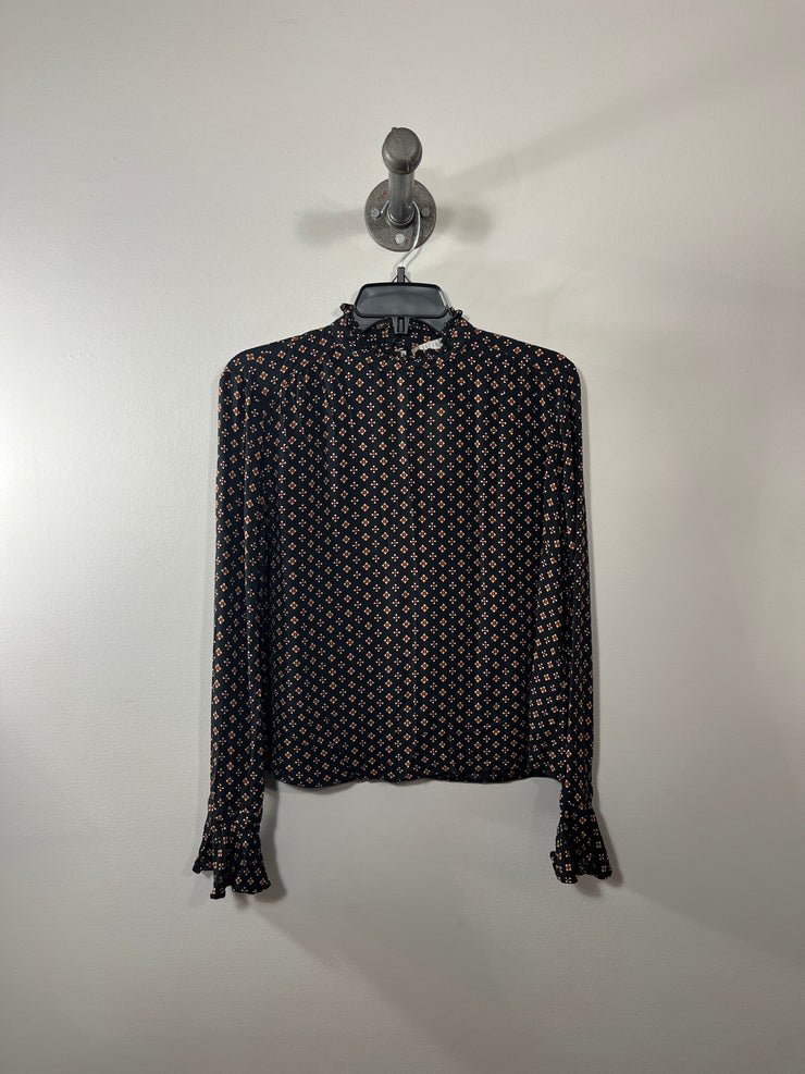 Cooperative Blk Pattern Blouse