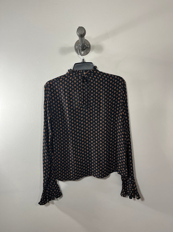 Cooperative Blk Pattern Blouse