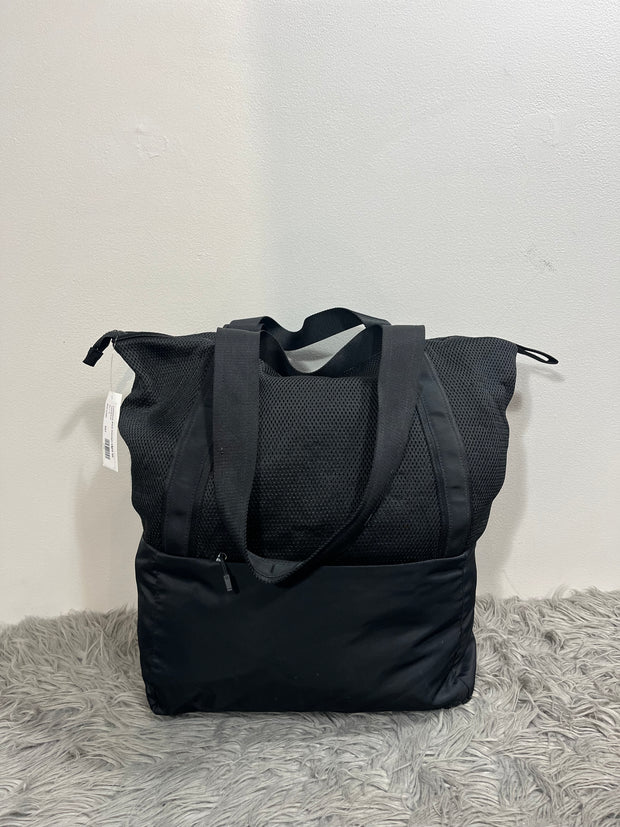 Lululemon Black Overnight Bag