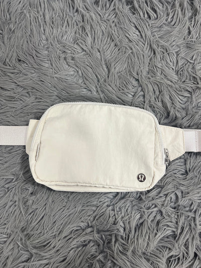 Lululemon Cream Fanny Pack