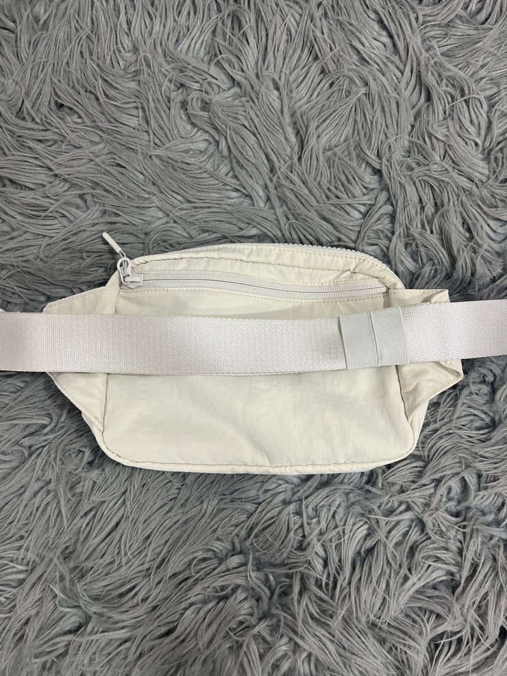 Lululemon Cream Fanny Pack