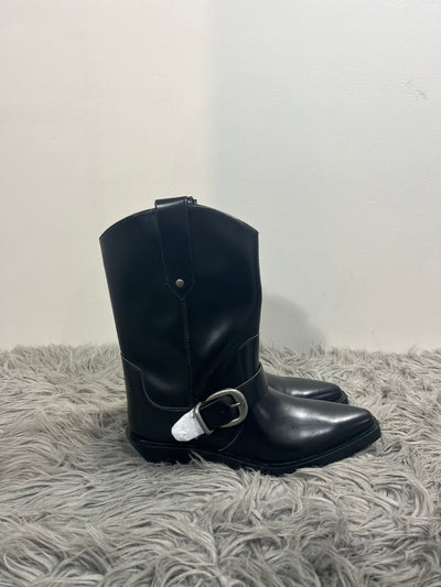 H&M Black Cowboy Boots