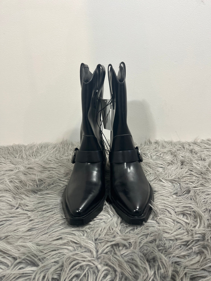 H&M Black Cowboy Boots