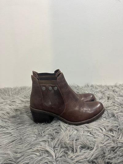 Bueno Brown Ankle Boot