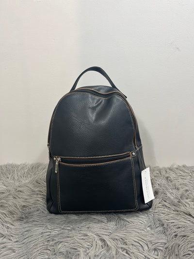 Roots Black Backpack Purse