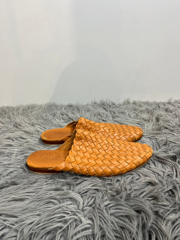 Miuccia Leather Mules