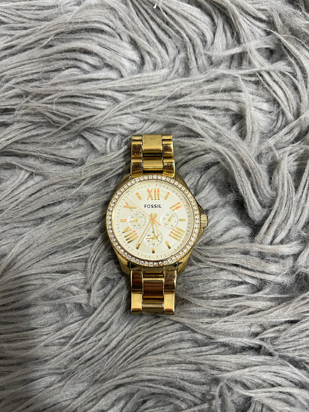 Fossil Gold Watch