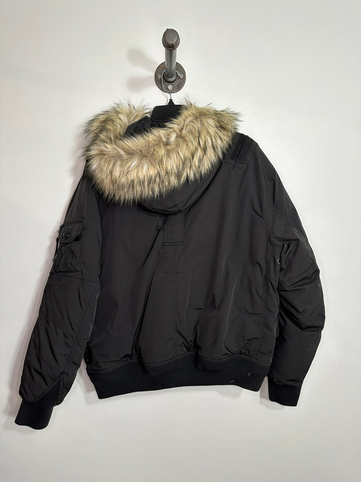 Chaqueta bomber negra de Ralph Lauren