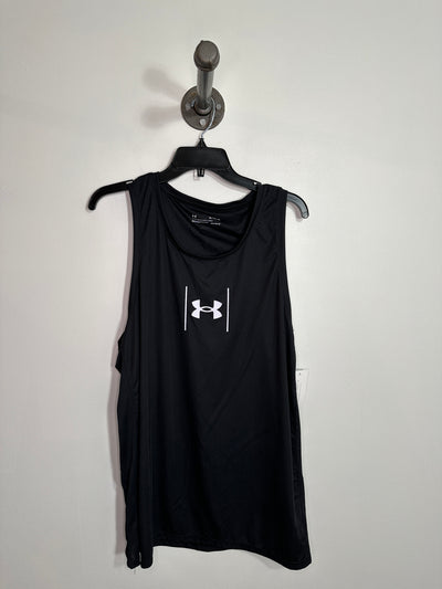 Camiseta negra sin mangas Underarmour