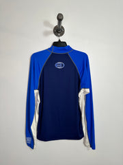 Camiseta de baño Dryfit Lsv azul desnudo