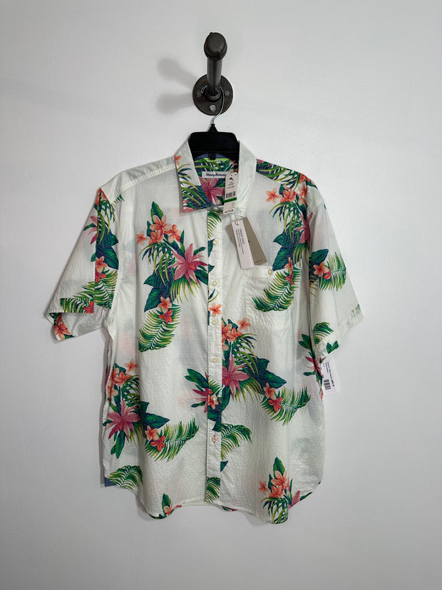 Camisa hawaiana blanca Tommy B.