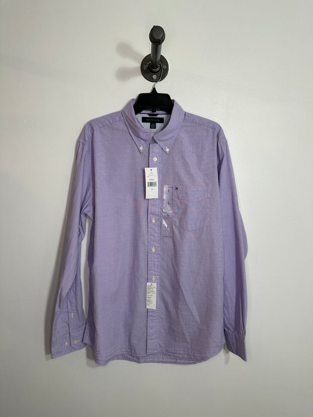 Tommy Hilfiger Camisa de manga larga morada