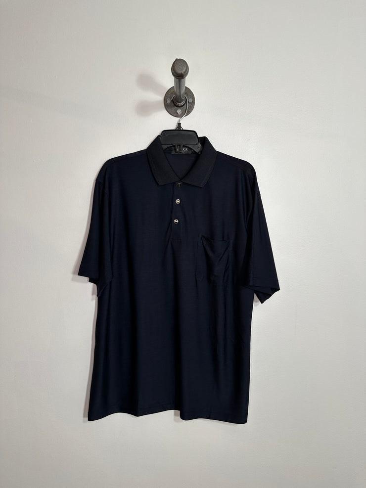 Polo negro de Hugo Boss