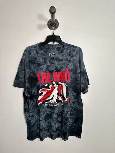 Camiseta con estampado tie-dye de The Who