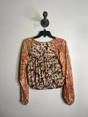 Camiseta con cuello en V y estampado de Free People Org