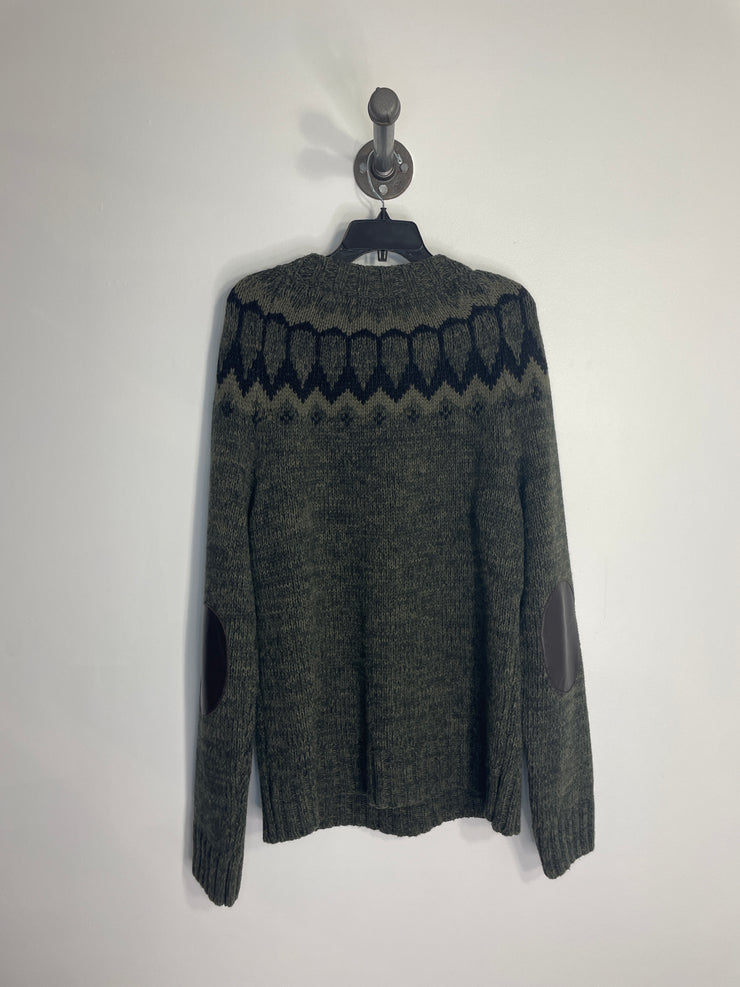 Farmers Market Green Sweater