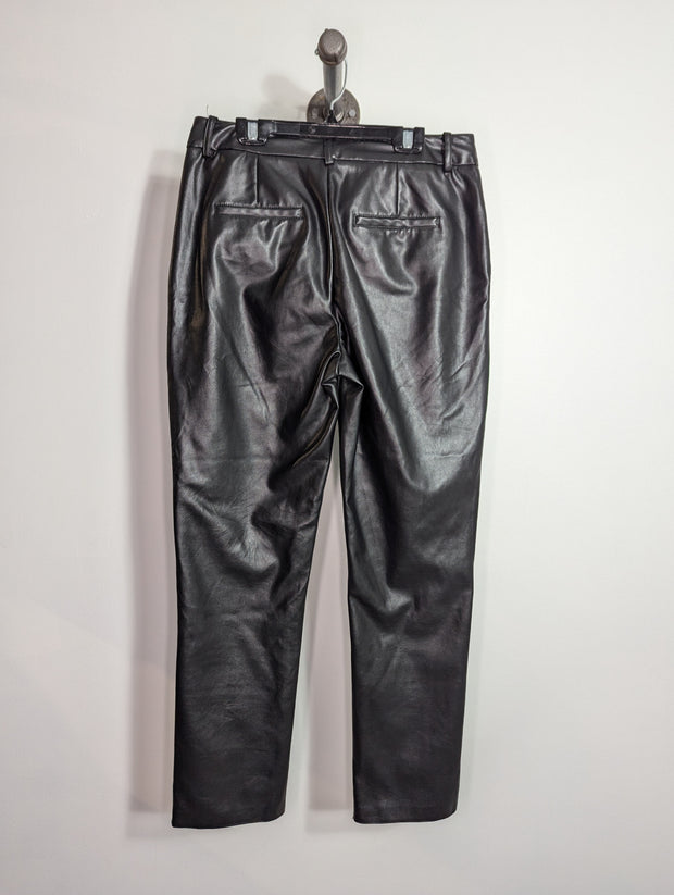 Motion Black Leather Pants