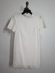 Zara White Lace White Dress