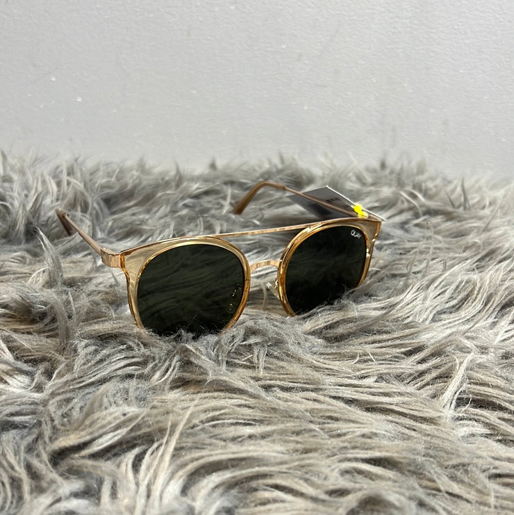 Quay Rose Gold Sunglasses