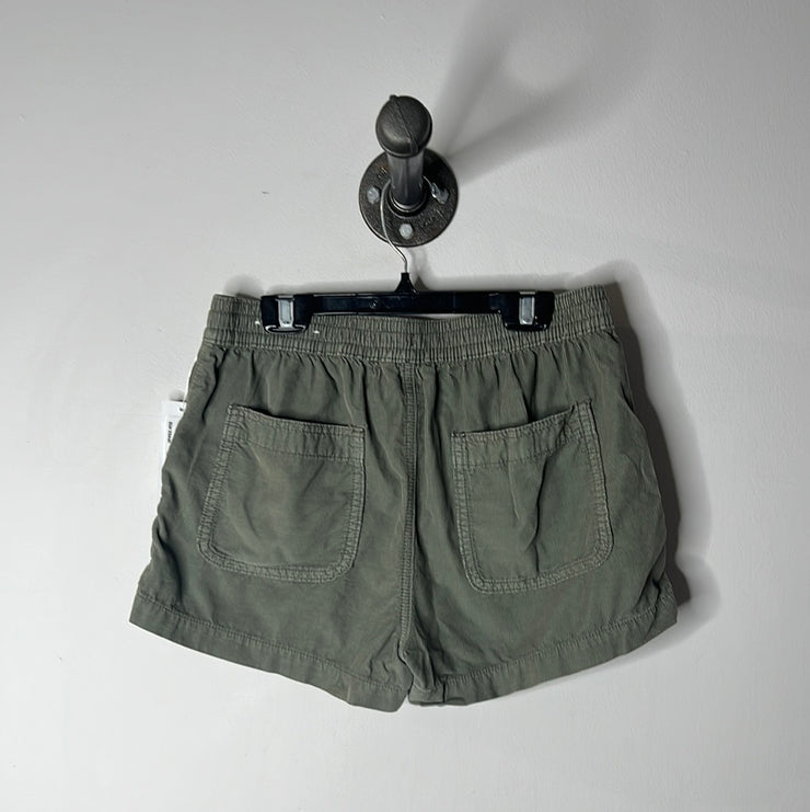 AE Green Curdoroy Shorts