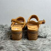 Carmela Brown Platform Sandals