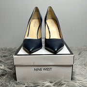 Nine West Navy Heels