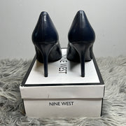 Nine West Navy Heels