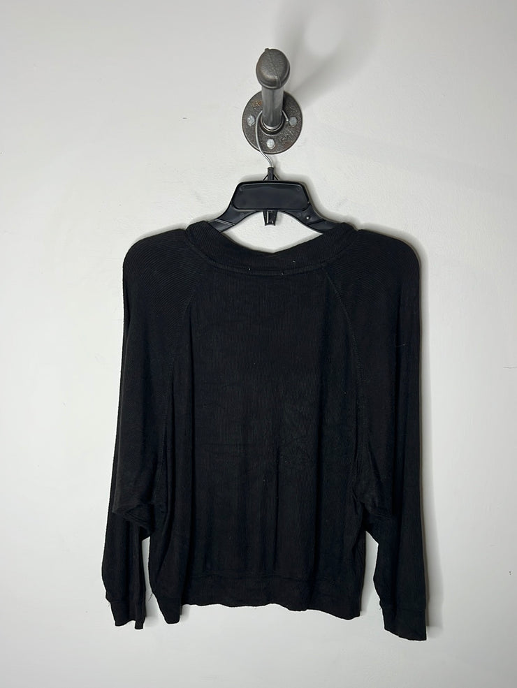 ZSupply Blk Ribbed Sweater