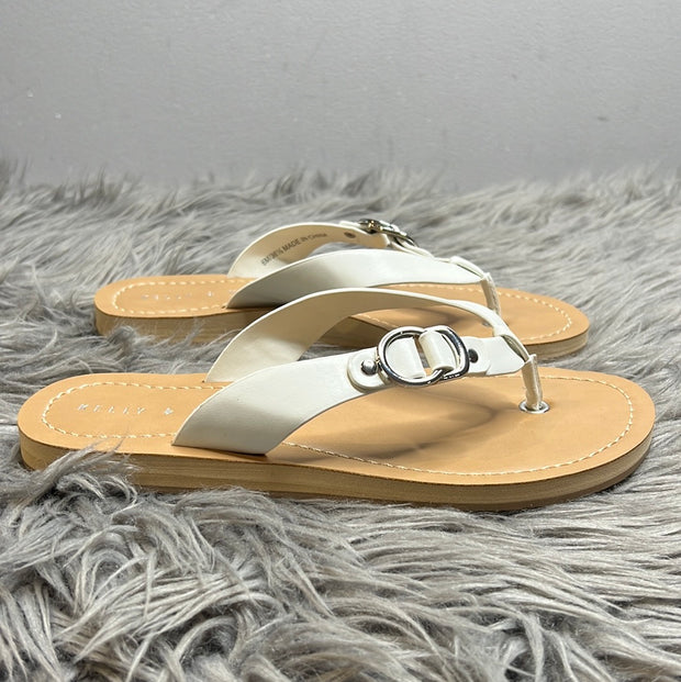 Kelly&Katie Wht Basic Sandal