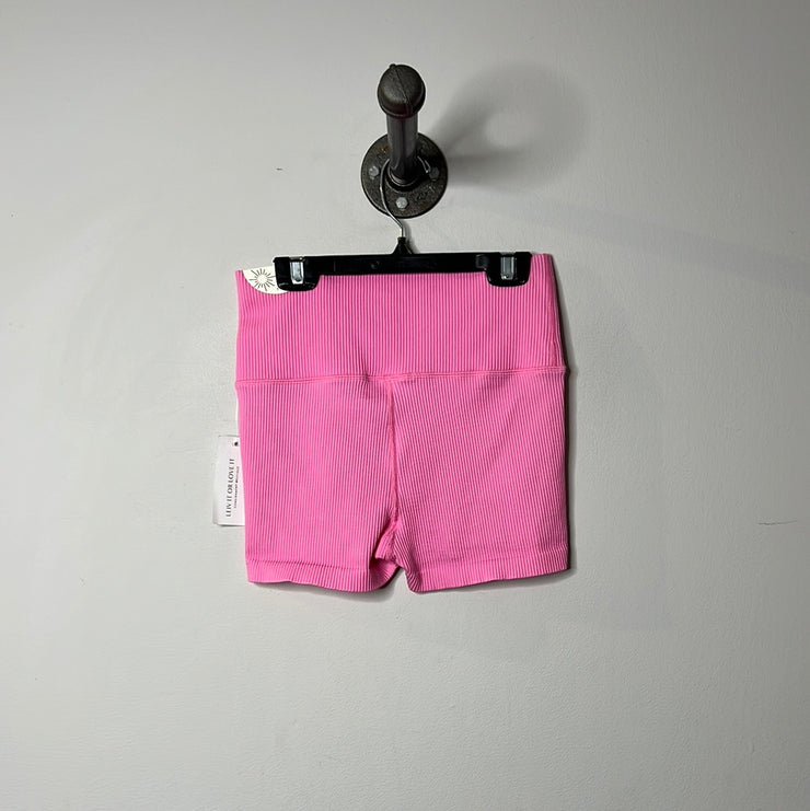 Aerie Hot Pink Ribbed Shorts