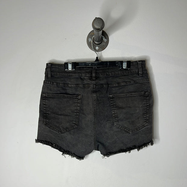 Rebel Rogue Black Denim Short