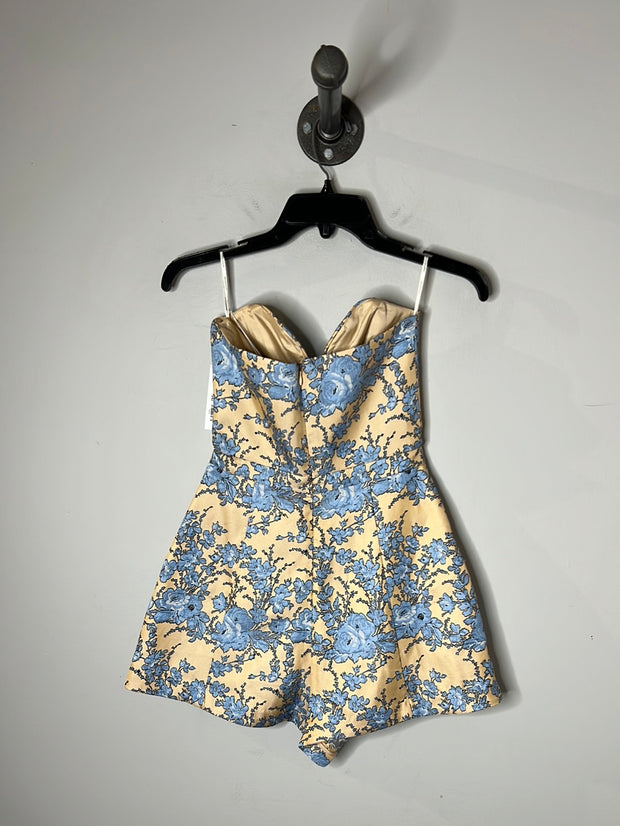 Zimmerman Blue Floral Romper