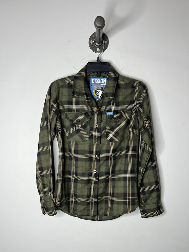 Dixxon Green Plaid ButtonUp