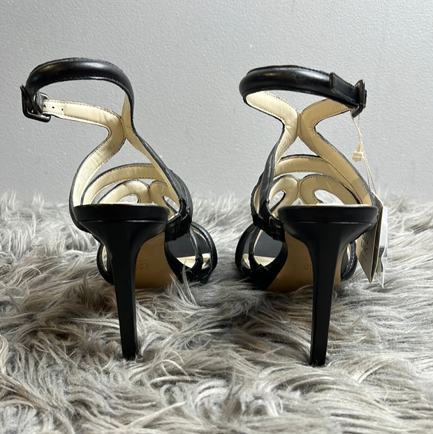 Zara Black Strapy Heels