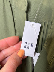 Gap Army Green Maxi Dress