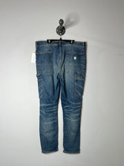 AG Distressed Skinny Jeans