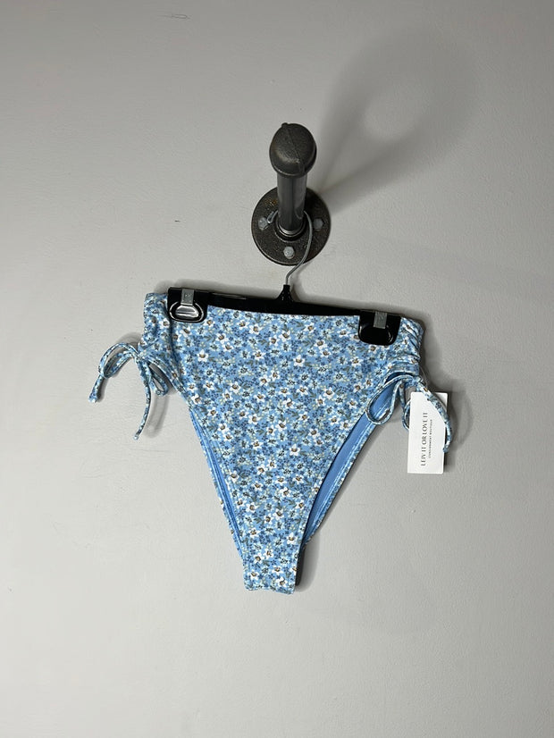 A&F Blue Floral Bikini