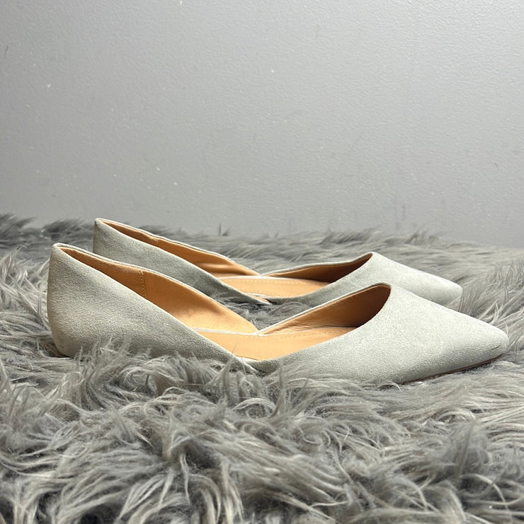 H&M Grey Suede Flats