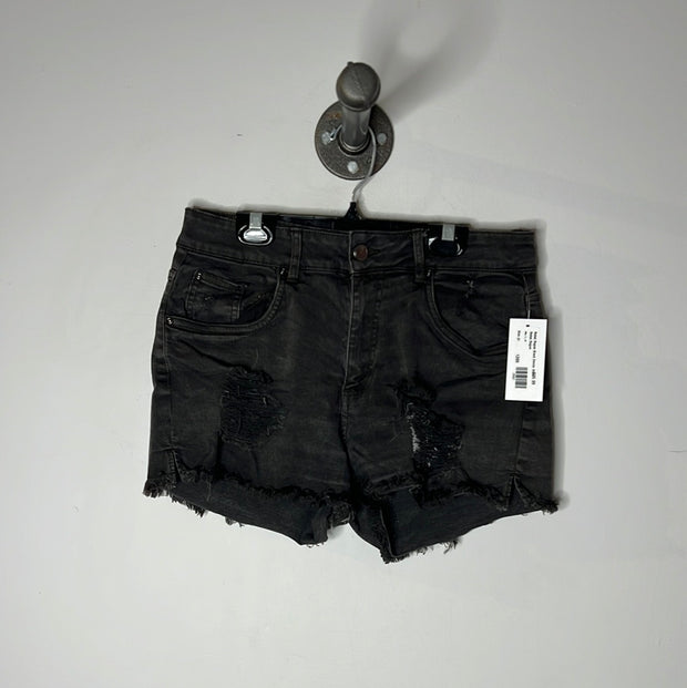 Rebel Rogue Black Denim Short