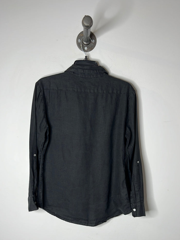 Tommy Bahama Blk ButtonUp