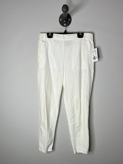 Gap White Linen Pants