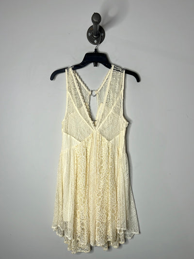 FP Cream Lace Dress