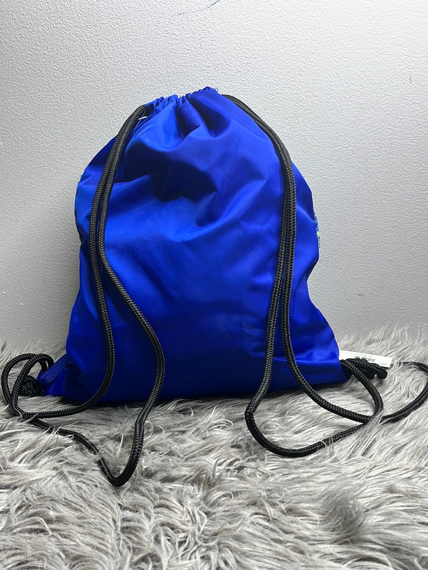 Lulu Ble/Grn Drawstring Bag