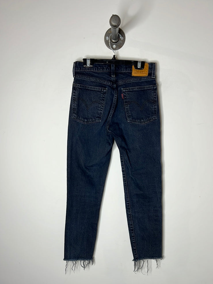Levi's Darkwash Wedgie Jeans
