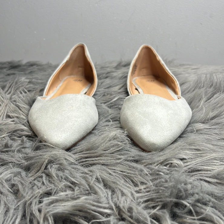 H&M Grey Suede Flats